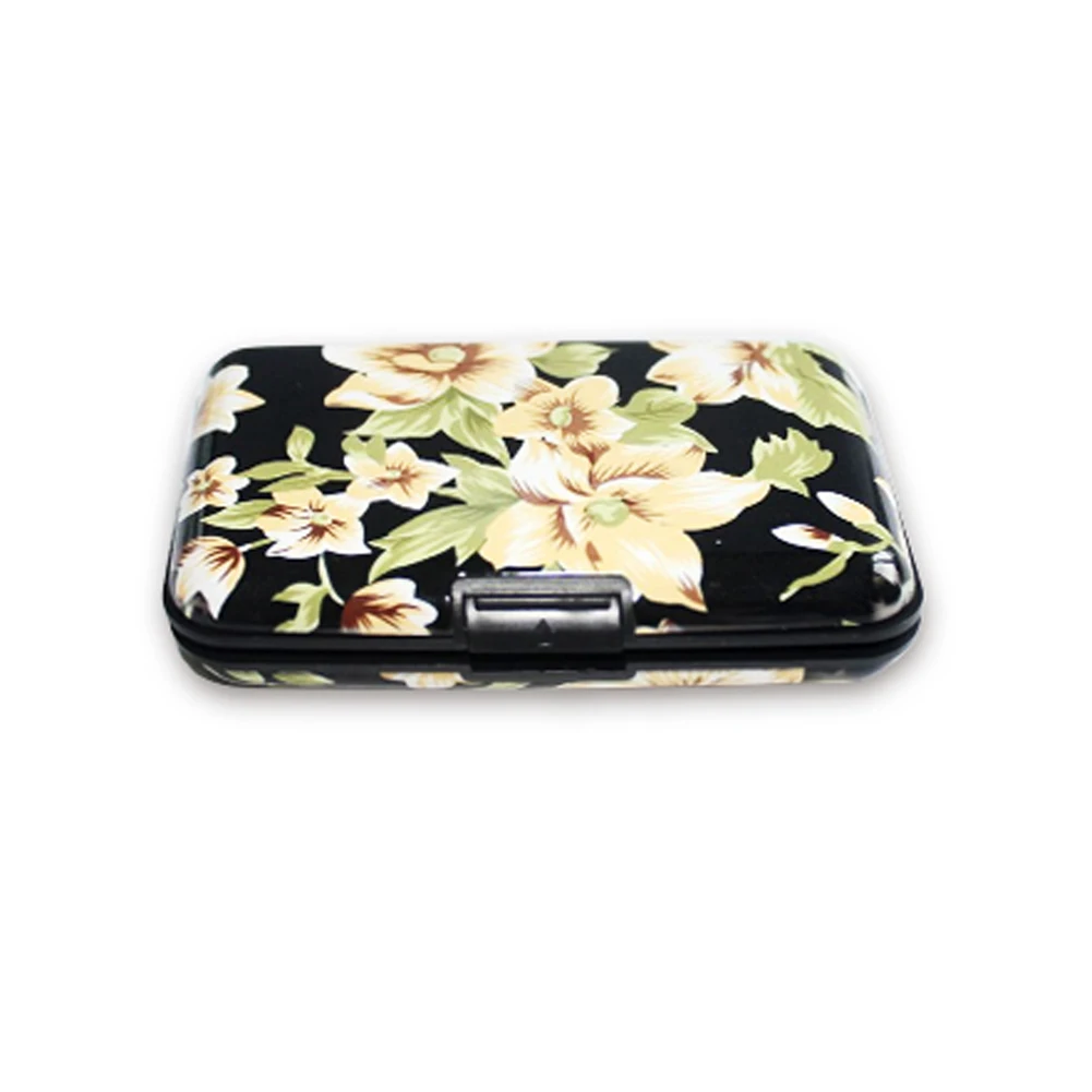 Водонепроницаемый держатель для карт Алюминий металлический чехол защитой RFID