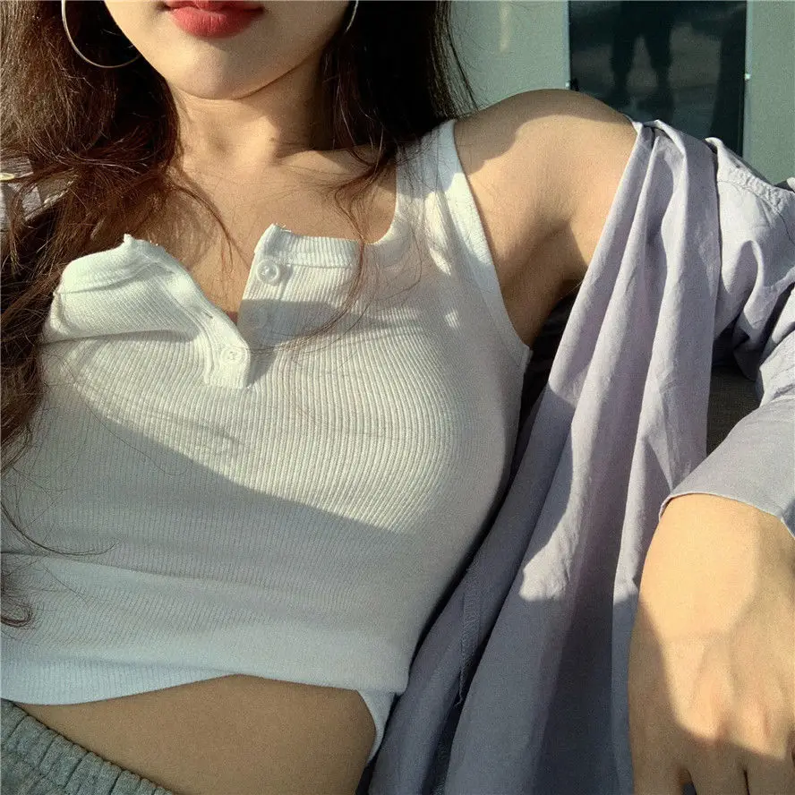 

Design Sense Small People Wear Short Jacket in Spring and Summer Sleeveless French Small Condole Sexy Vest Ladies Tide