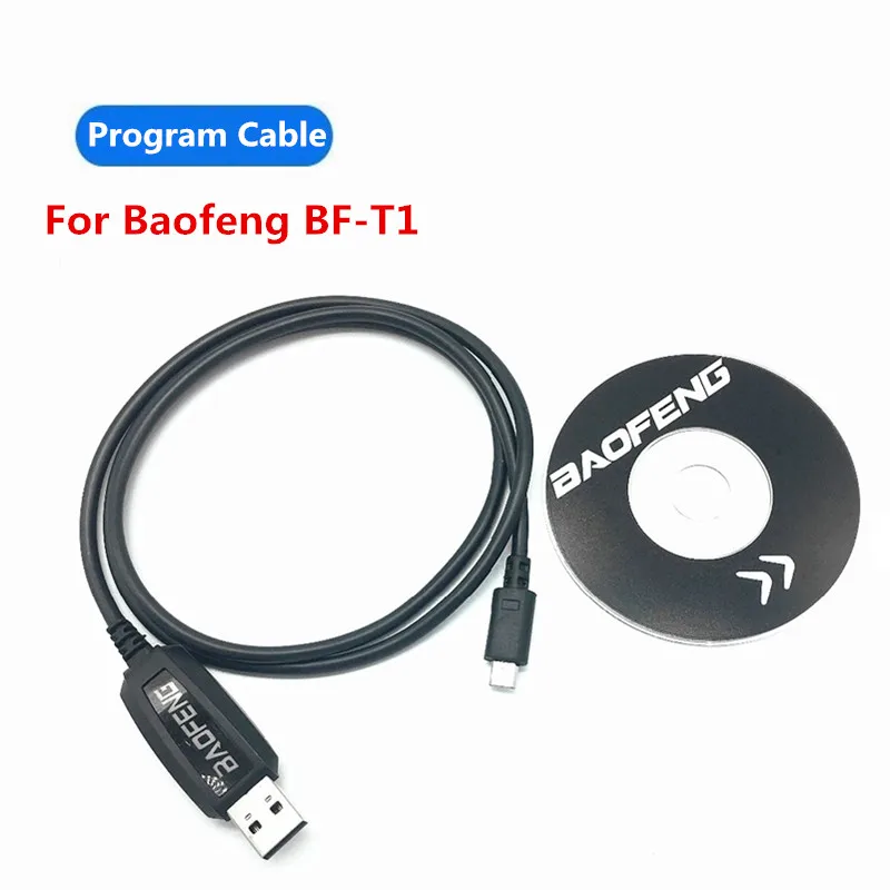 Оригинальный USB кабель для программирования Baofeng с драйвером CD мини раций BAOFENG UHF