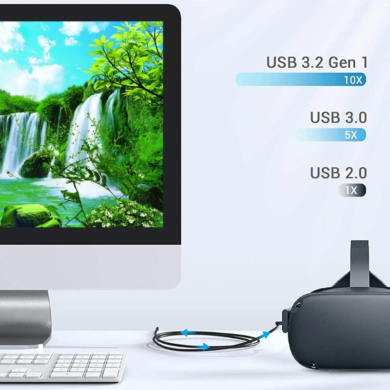 

L9NA 5m Suitable for oculus Quest 1/2 Rechargeable and Data Transmission Cable