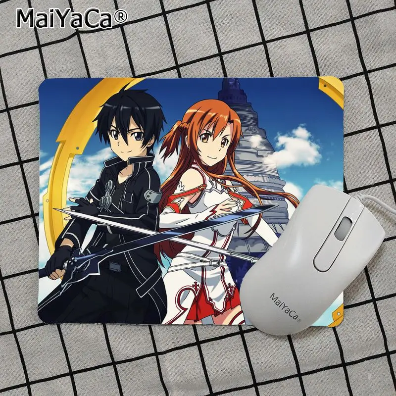 

Babaite High Quality Sword Art Online DIY Design Pattern Game mousepad Top Selling Wholesale Gaming Pad mouse