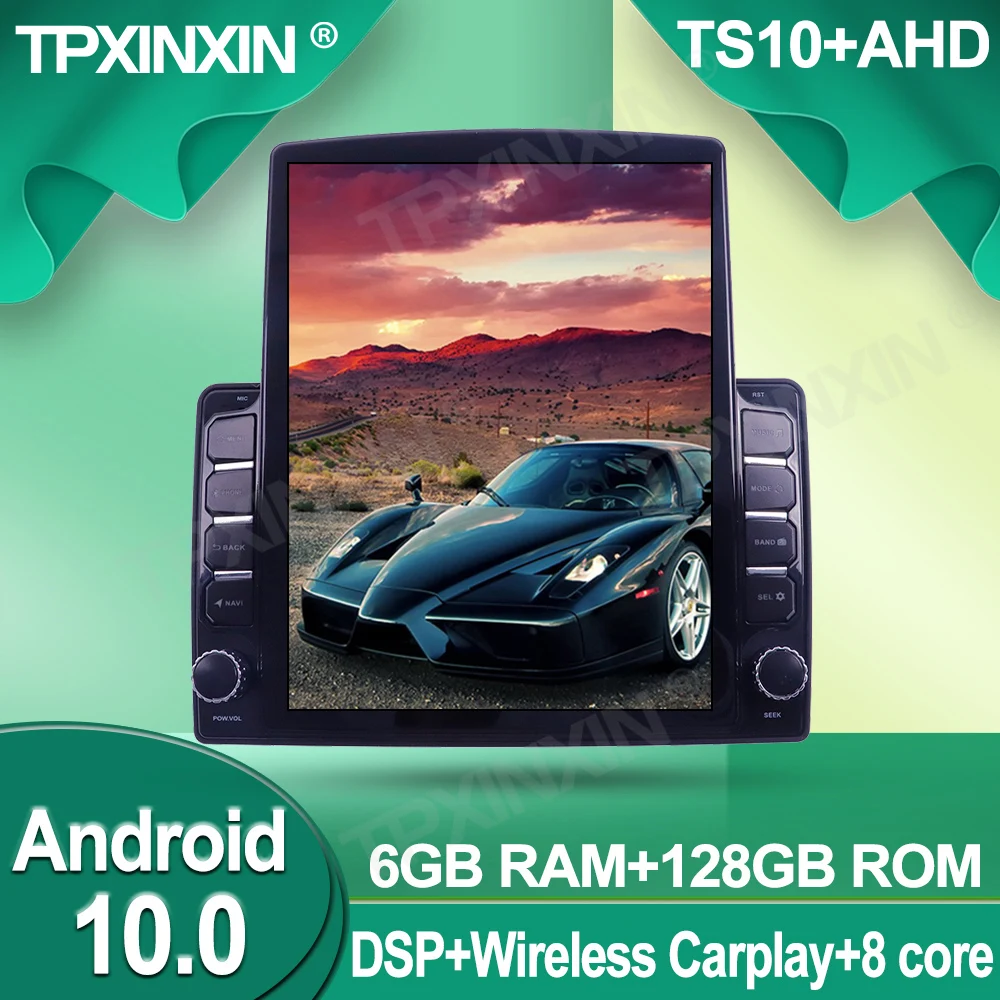 구매 Lada Granta 2011-2017 안드로이드 128G 무선 Carplay 스테레오 수신기 자동차 멀티미디어 플레이어에 대한 테슬라 스타일 자동차 GPS 네비게이션