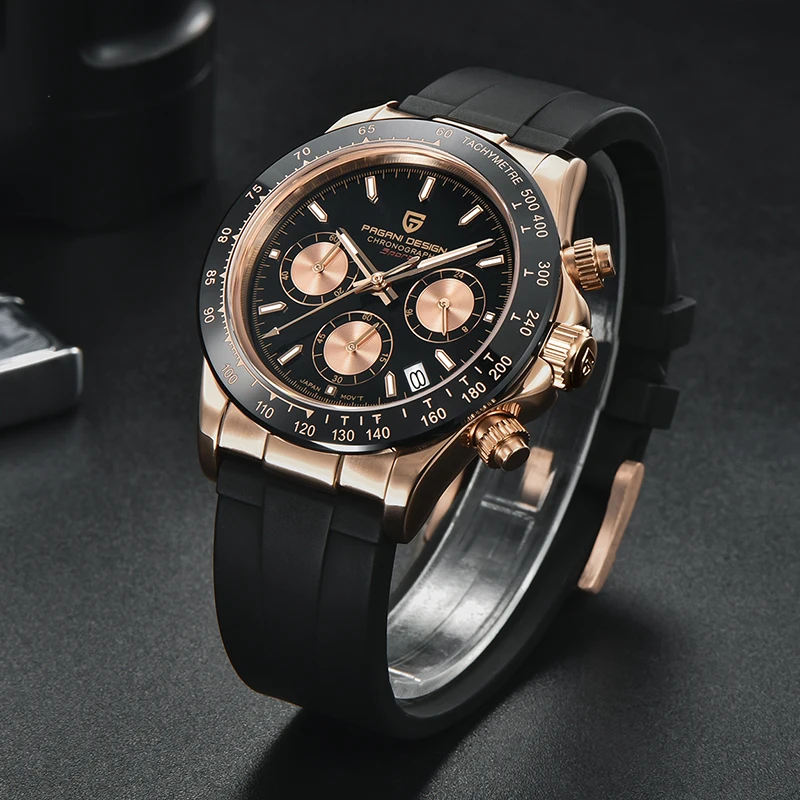 Часы наручные PAGANI Мужские кварцевые модные спортивные роскошные с