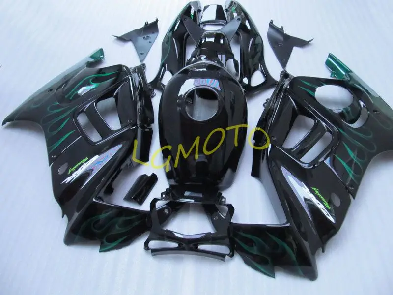 

Кузов для кузова honda cbr600 f3 97-98 с зеленым пламенем, Обтекатели для honda cbr600 f3 1997-1998 # S8J34, Бесплатная индивидуальная подвеска