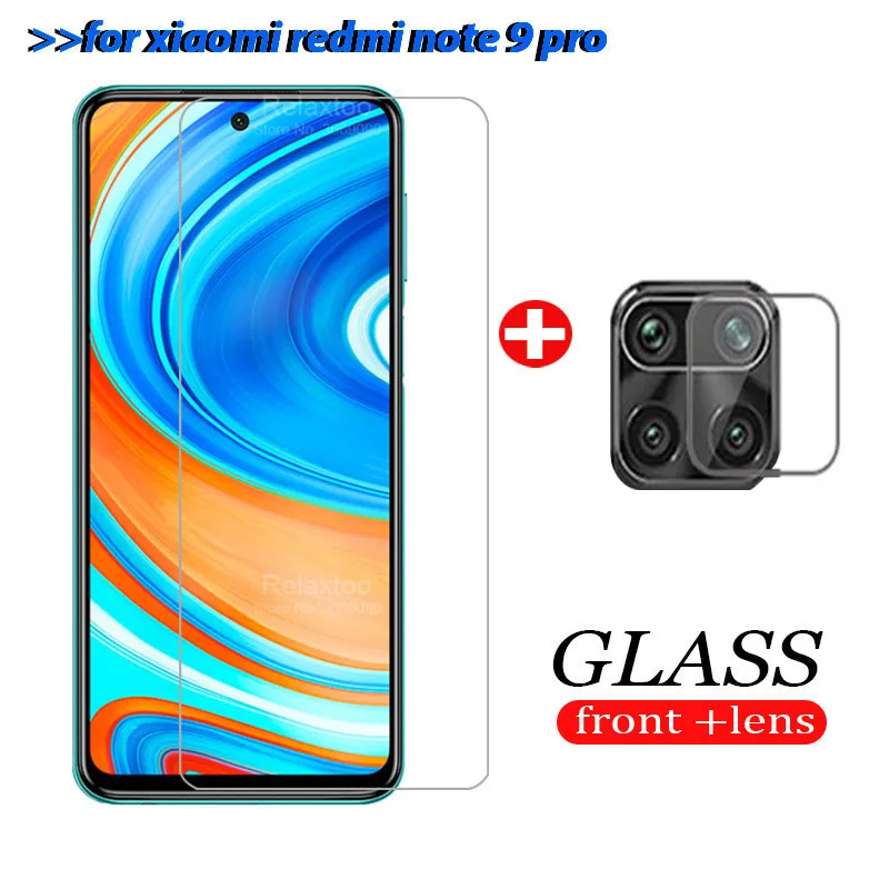 2 в 1 Защитное стекло для объектива камеры на Redmi Note 9 pro poco m3 закаленное Защита