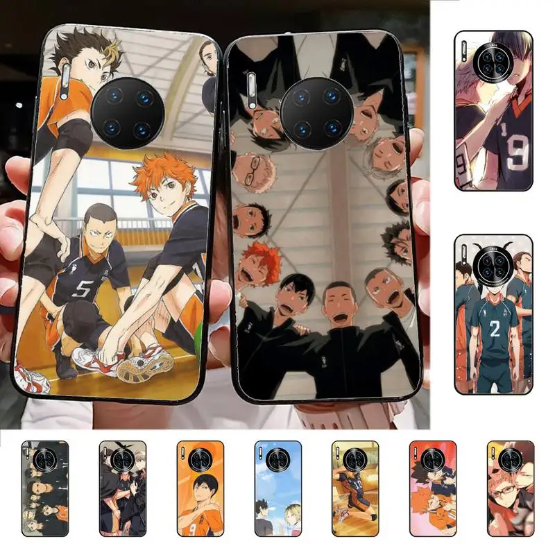 

RuiCaiCa Haikyuu volleyball anime Phone Case for Huawei Mate 20 10 lite pro X Honor paly Y 6 5 7 9 prime 2018 2019