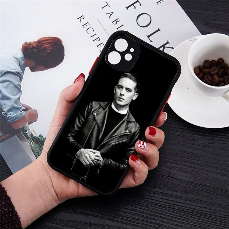 

Handsome G Eazy Gerald Earl Gillum Phone Case black matte transparent For iPhone 7 8 x xs xr 11 12 pro plus mini max Clear