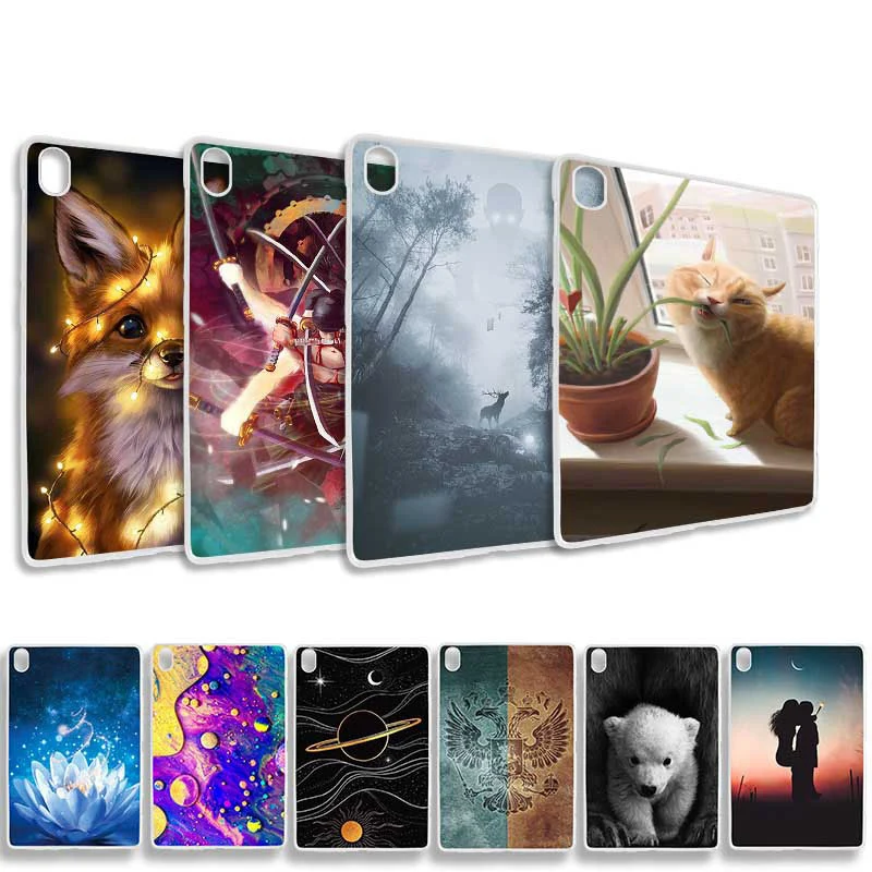 Модный чехол с рисунком s для Xiaomi Mi Pad 4 8 0 1 2 7 9 мягкий силиконовый защитный