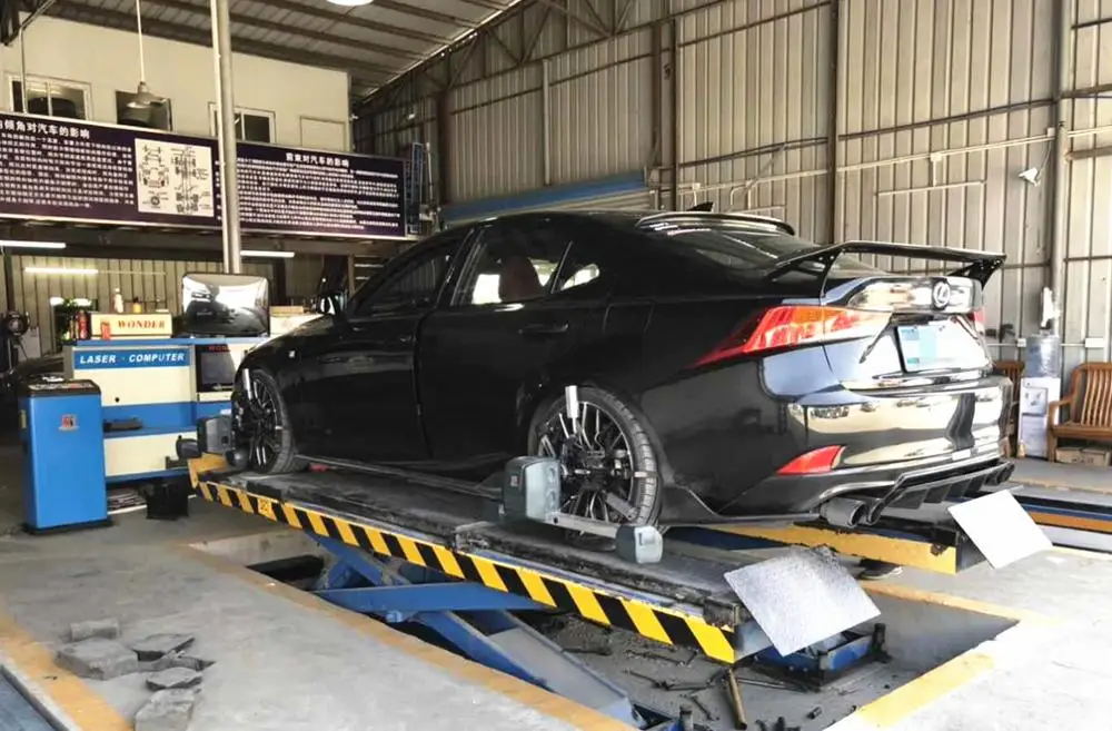 Стильный задний спойлер из углеродного волокна RCF для Lexus IS250 IS350 седан ISF 17-19 |