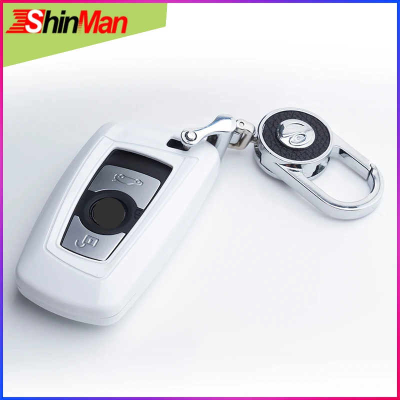 

ShinMan ABS KEY Case key Cover key protect shell For BMW Key Case For BMW 1 2 3 4 5 6 7 Series X3 X4 X5 X6 Series