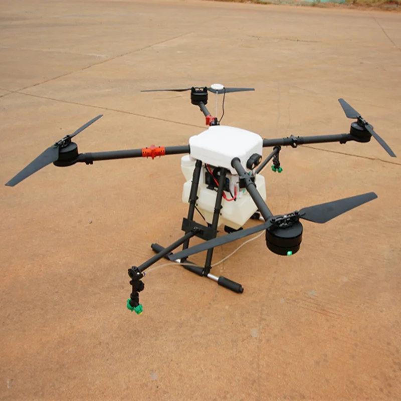 10л сельскохозяйственный беспилотник uav 10 кг 4 х осевой запечатанный распылитель с
