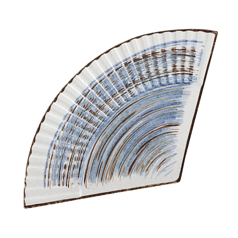 

1Pc Restaurant Japanese-type Sushi Plate Retro Kitchen Sushi Dessert Plate Dumpling Plate