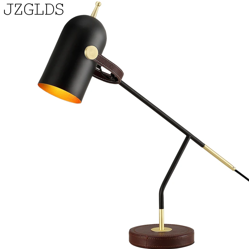 Современная светодиодная настольная лампа с железным поворотным рычагом