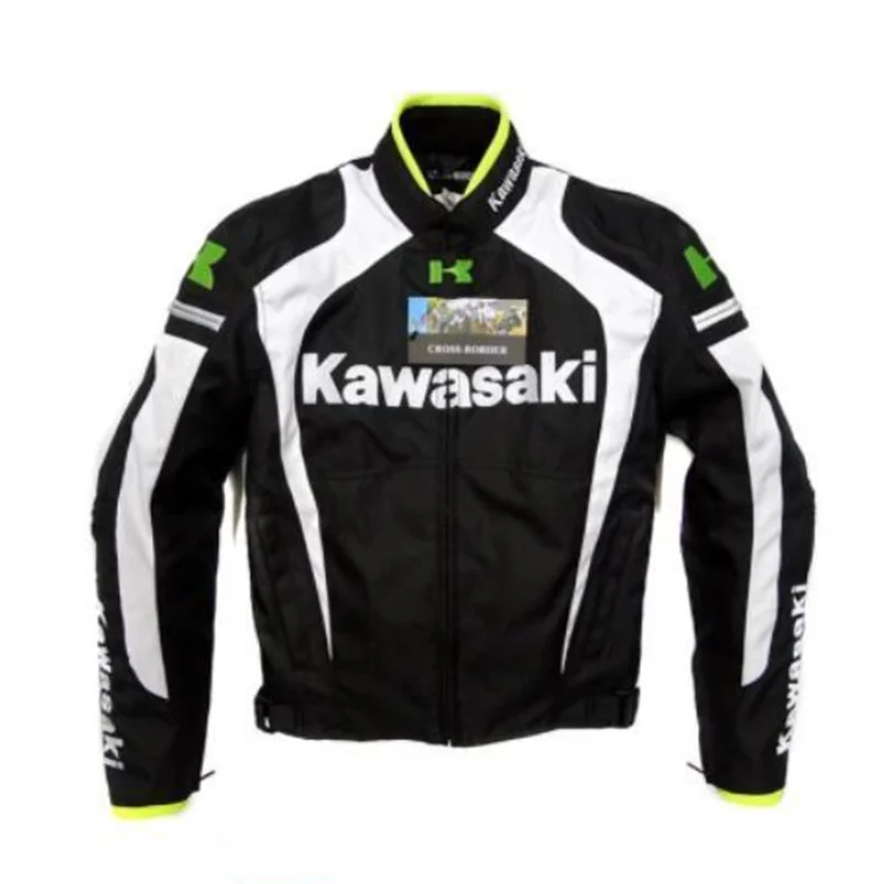 Новое поступление мужская куртка для kawasaki зимняя автомобильная гоночная одежда