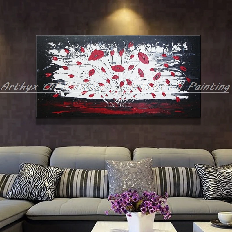 Arthyx ручная роспись современная абстрактная палитра нож холст Масляные картины