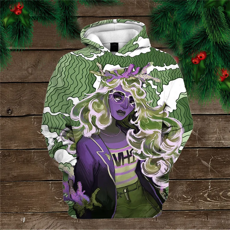 Уникальные модные толстовки с капюшоном для девочек 3D принтом 2020 женские крутые