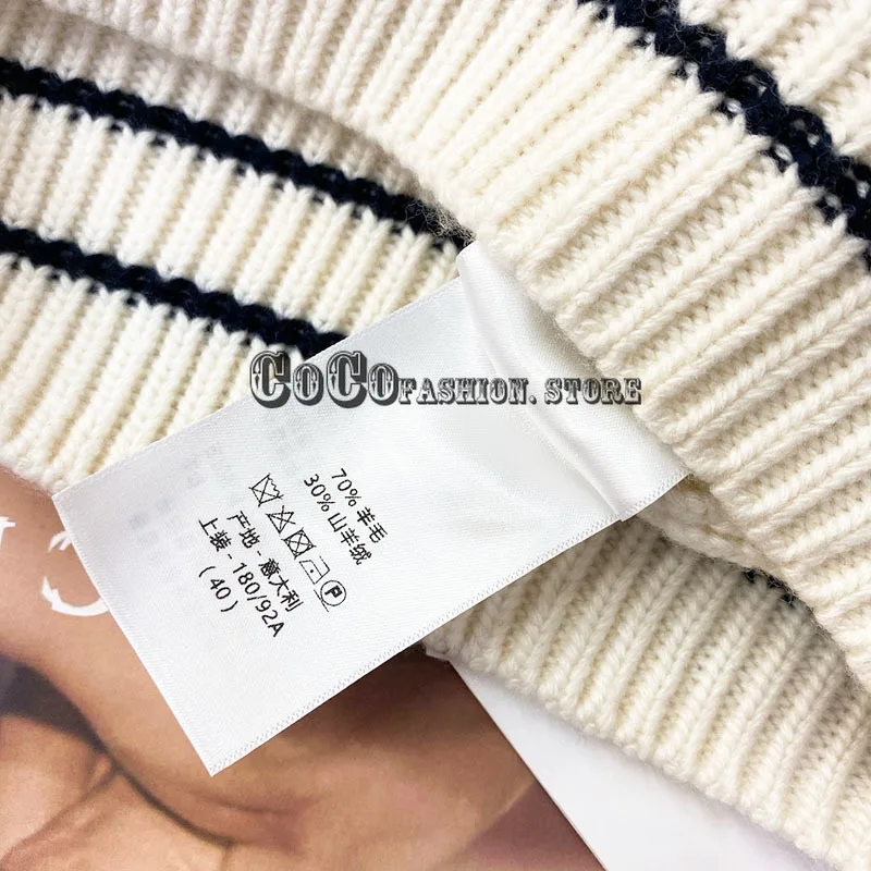 

Luxury design fashion Wool knitted embroidered short sleeved sweater t shirt 21 new shirts for women clothes letter logoed tops