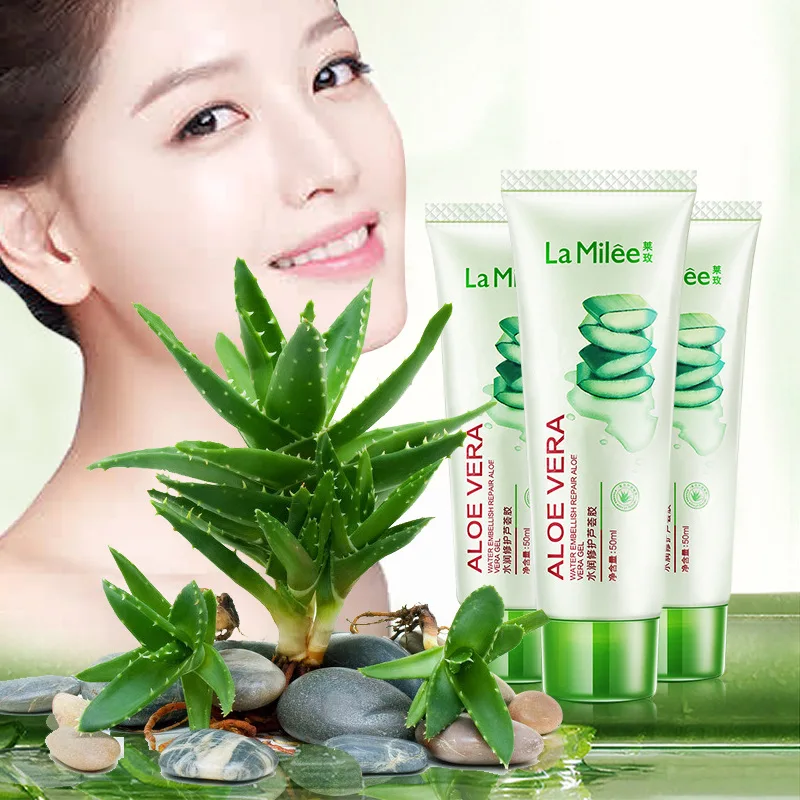 50 г алоэ вера увлажняющий гель крем по уходу за кожей лица для депиляции лечения