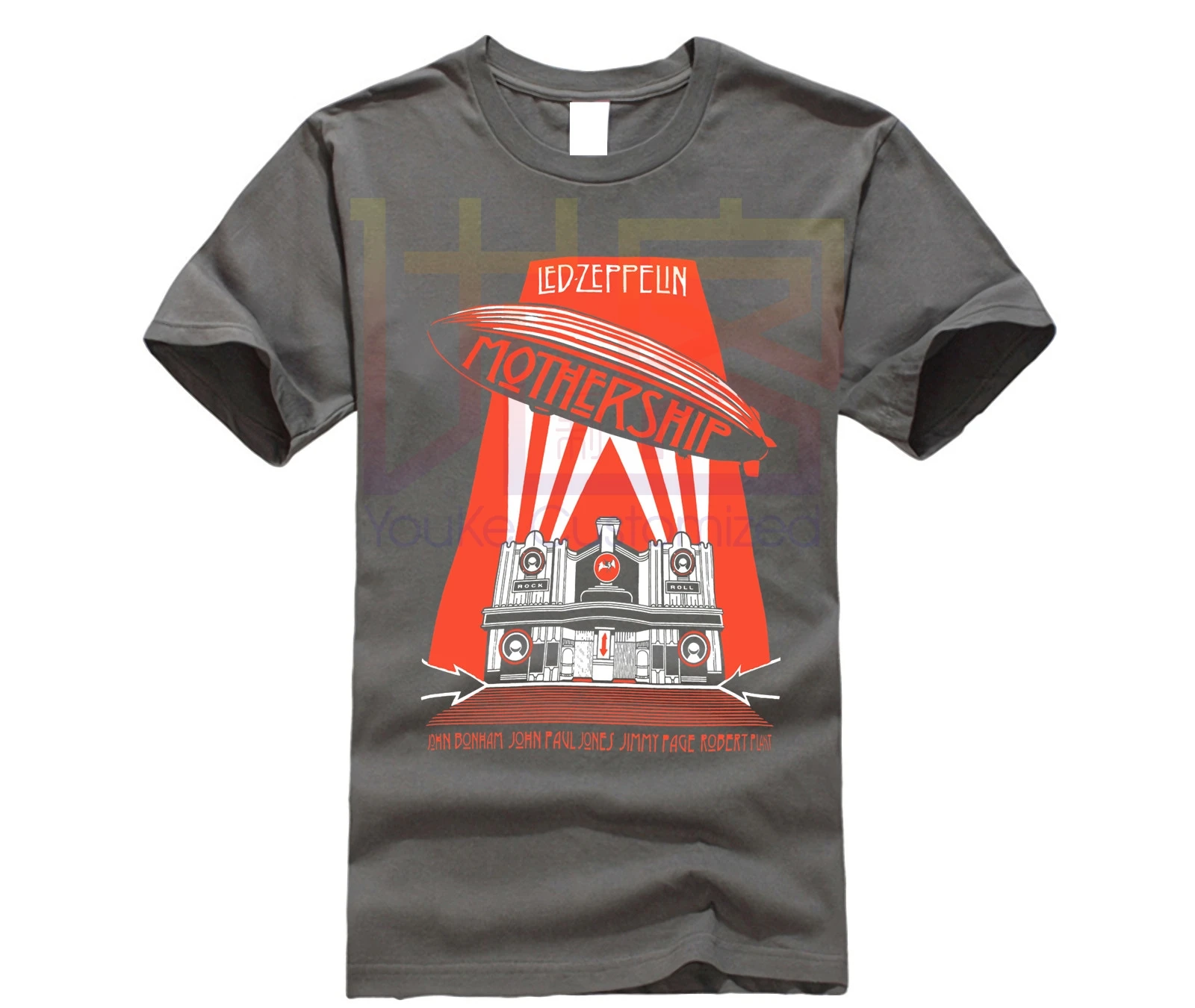 Одежда Led-zeppelin Mothership футболка S повседневная одежда Топ Футболка 66 |