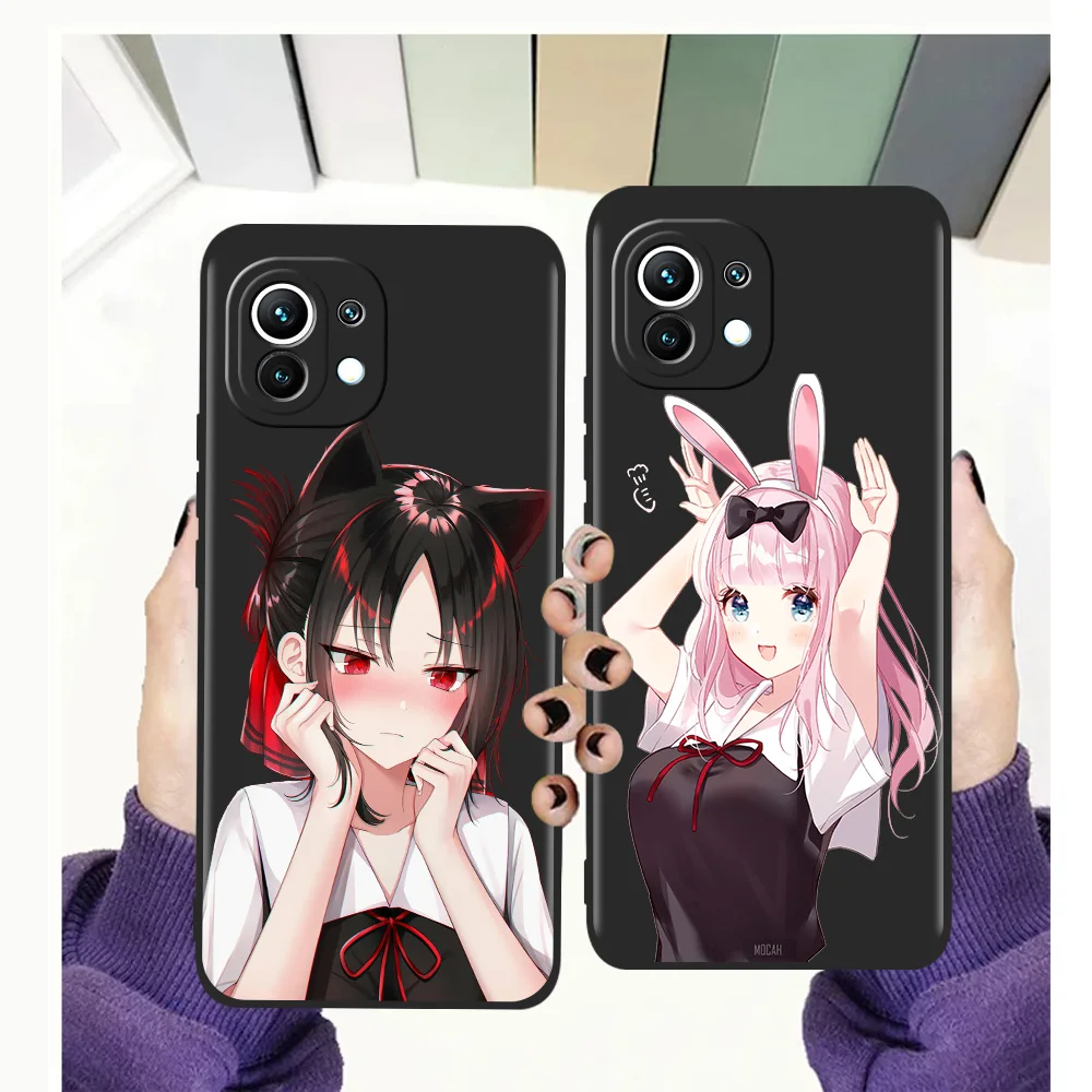 

Kaguya sama Love is War Fujiwara Girl For Xiaomi Mi Poco X3 NFC M3 F3 GT 11 Ultra 11X 11i Note 10 Lite 10T Pro 5G 9T Phone Case