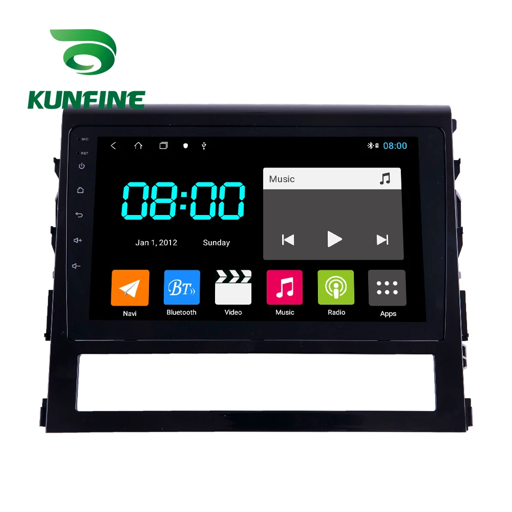 Автомобильная стерео система для Toyota LAND CRUISER 2007 2015 2016 2018 Восьмиядерный Android 10 0