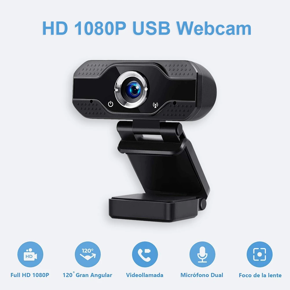 

Digital USB Video Recorder Home Office 1080P Full HD USB Web Camera with Microphone for Video Conference Live Streaming