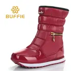 2020 ботинки бордовые Популярные burgendy для женщин размера плюс от 35 до 41