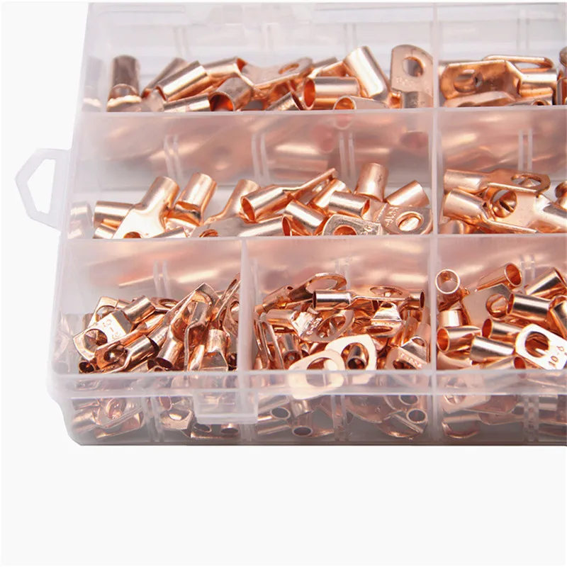 

240 шт., электрические обжимные кольца для кабеля