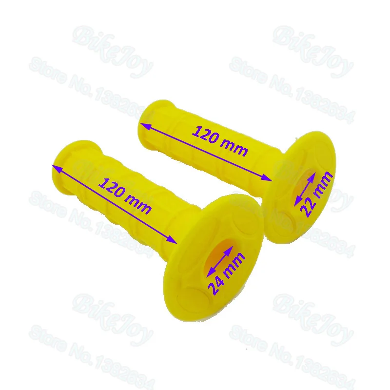 Универсальные Мягкие резиновые ручки для квадроциклов мотоциклов кроссовых