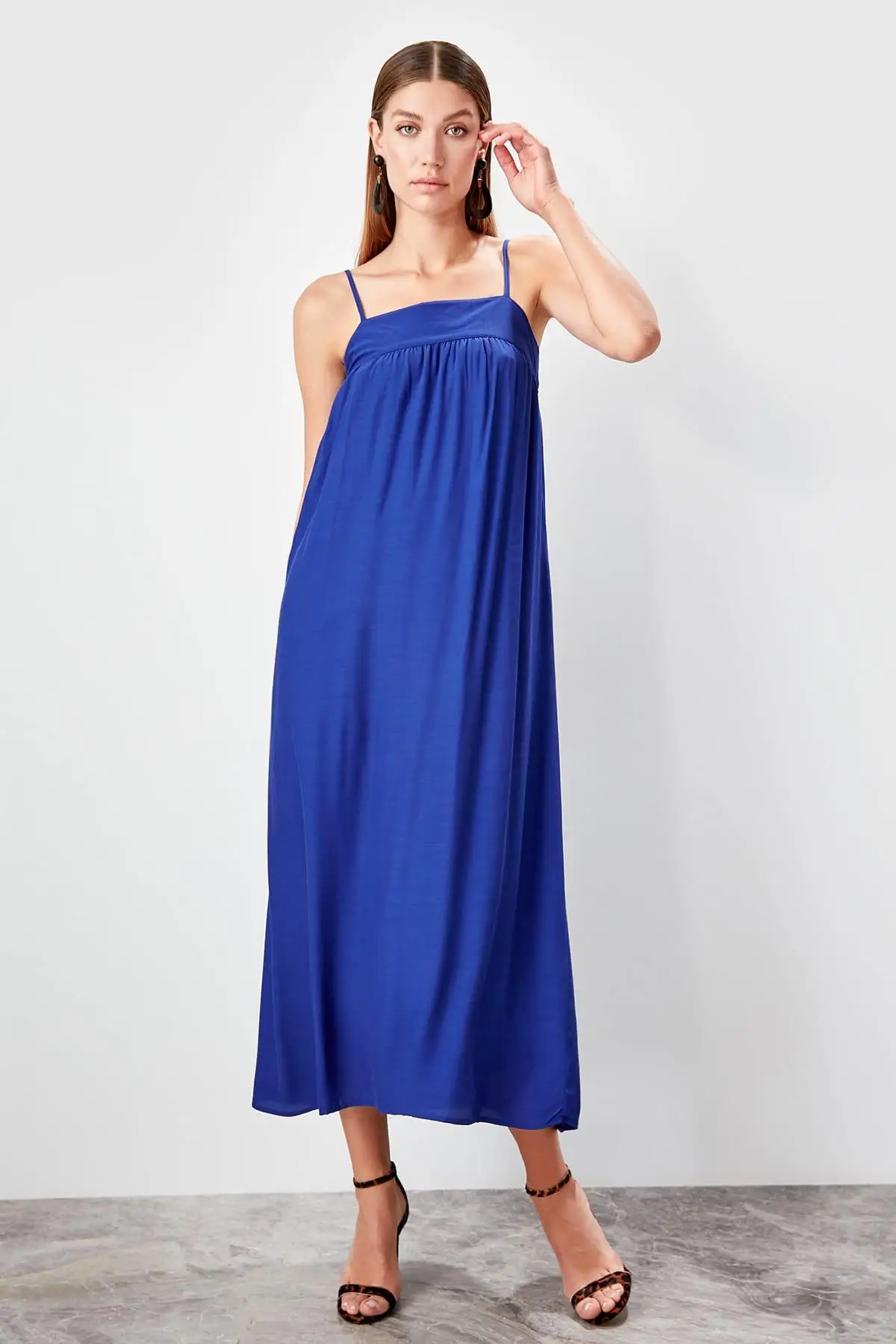 Trendyol Saks платье на бретелях TWOSS19EL0528|Женские платья| |