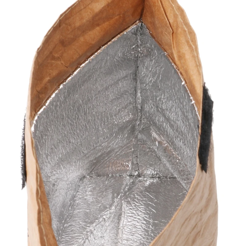 Пакеты для закусок из крафт-бумаги многоразовые изолированные термопакеты