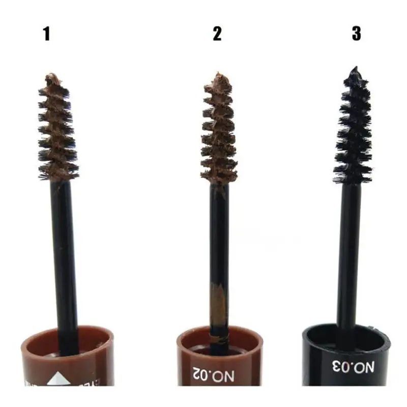 Гель для бровей водостойкая стойкая тушь ресниц коричневого цвета крем Макияж