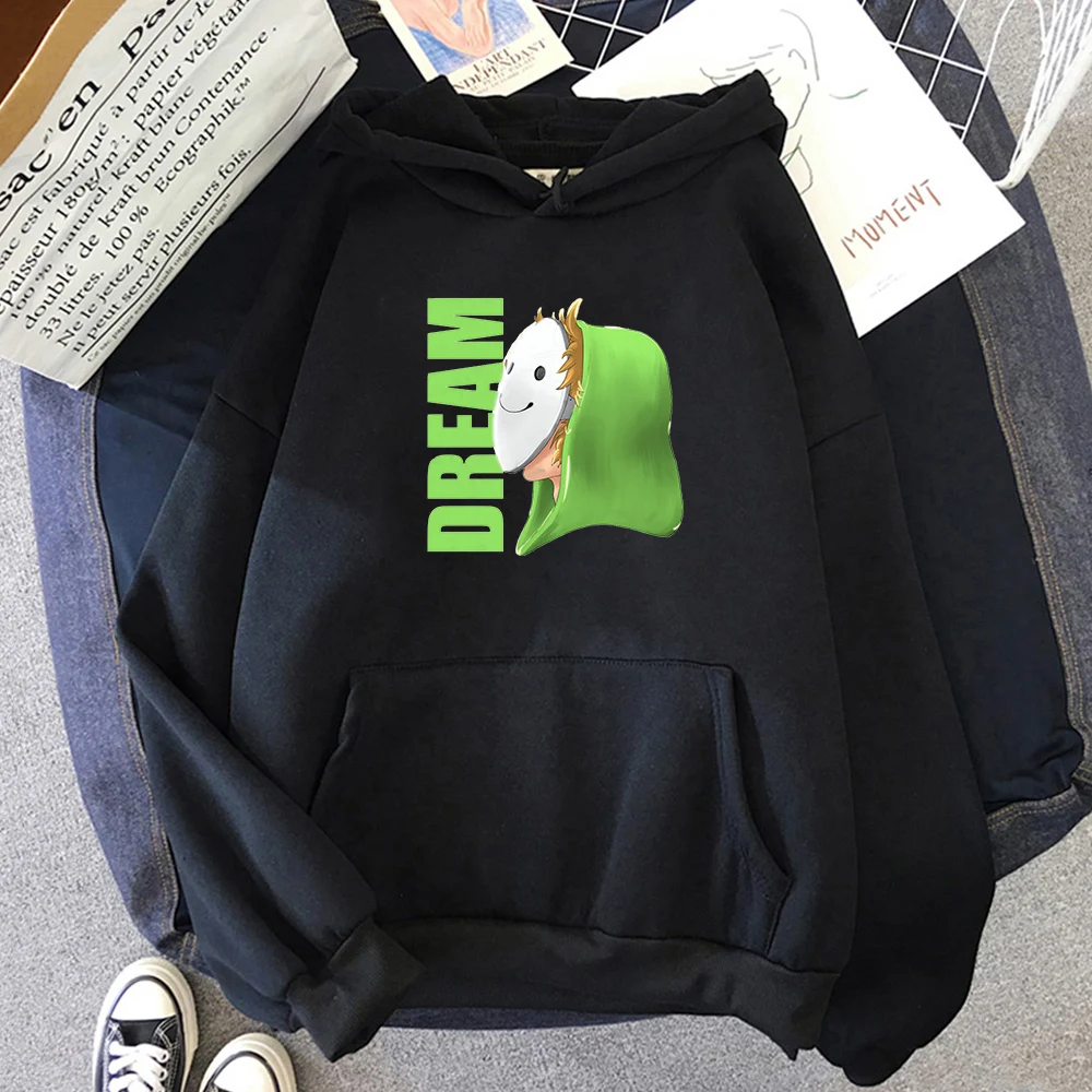 

Dream Merch Hoodie Sweatshirts Men Women Pullover Harajuku Tracksuit Men's Wastaken Streetwear Casual Fashion Oversized Clothes