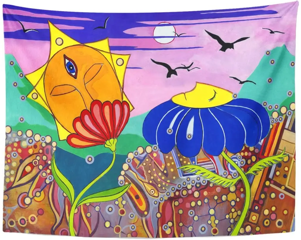 Голубая фотография раздуманная картина третий глаз психоделический ручная