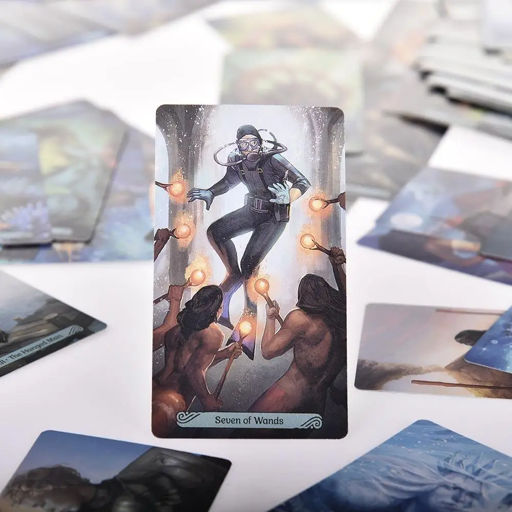 78 Русалочка Таро настольные игры карты Веселая Игра на столе семья родитель