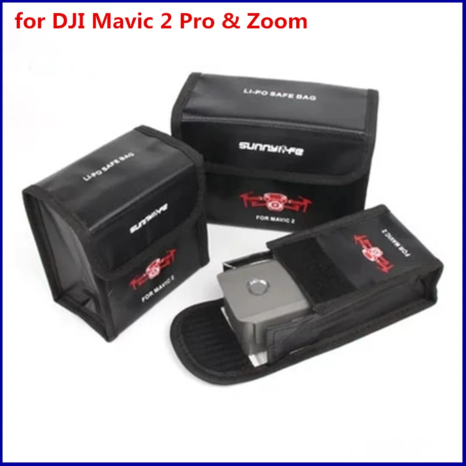 

Sunnylife Explosion-proof LiPo Safe Bag Battery Protective Storage Bag for DJI MAVIC 2 PRO & ZOOM Drone