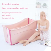 long time teperatures locked adult folding bath tub leisurely household bucket full body bathtub