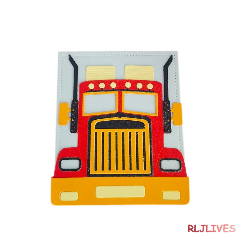 

Truck Front Metal Cutting Dies Stencils for DIY Scrapbooking photo album Decorative Embossing DIY Paper Cards