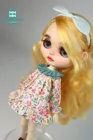 Подходит для Blyth Azone OB23 OB24 игрушки кукольная одежда аксессуары модное платье с принтом фиолетовый розовый желтый