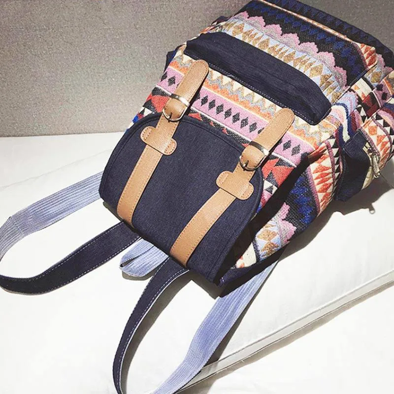 WEIXIER повседневный рюкзак для женщин с кулиской дизайн Canavs девочек маленький