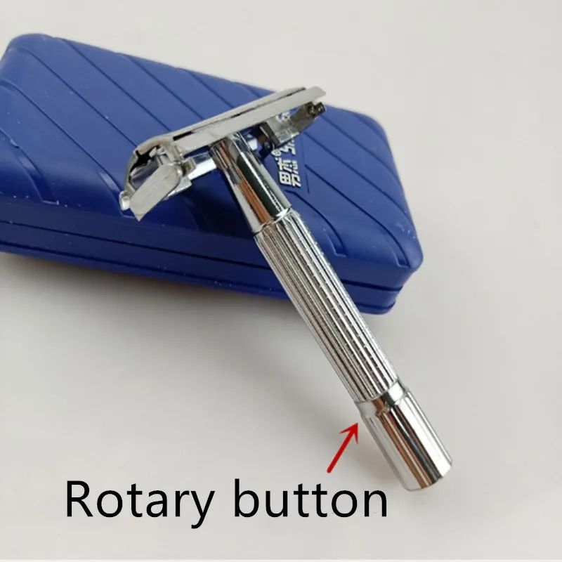 Ручной держатель для бритвы ручная Классическая Безопасная бритва с двойным