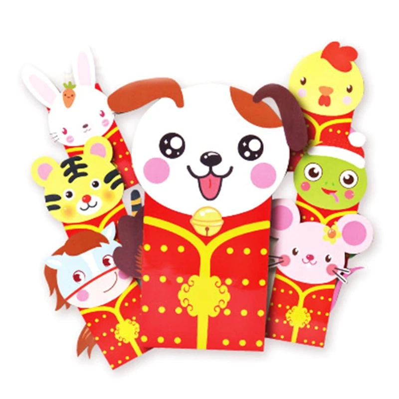 

12 Chinese Lucky Red Envelopes 2021 Chinese Zodiac Year Of The Ox R7RB