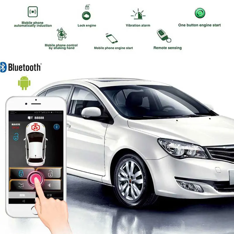 Бесключевой вход Автомобильная сигнализация автомобильный пульт