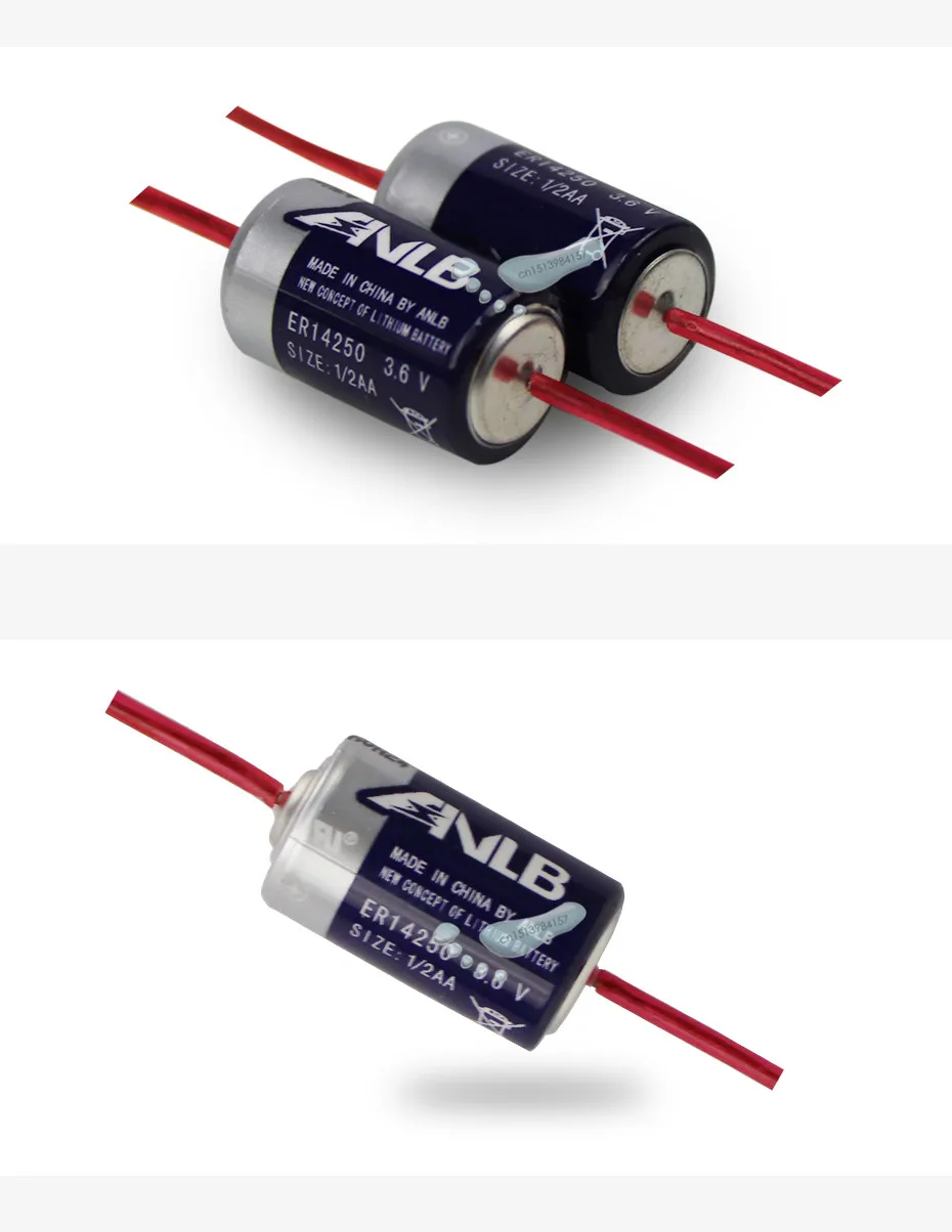 4 шт ANLB ER14250 ER 14250 CR14250SL 1/2AA 1/2 AA 3,6 V 1200mAh PLC промышленная литиевая батарея основная батарея для камеры