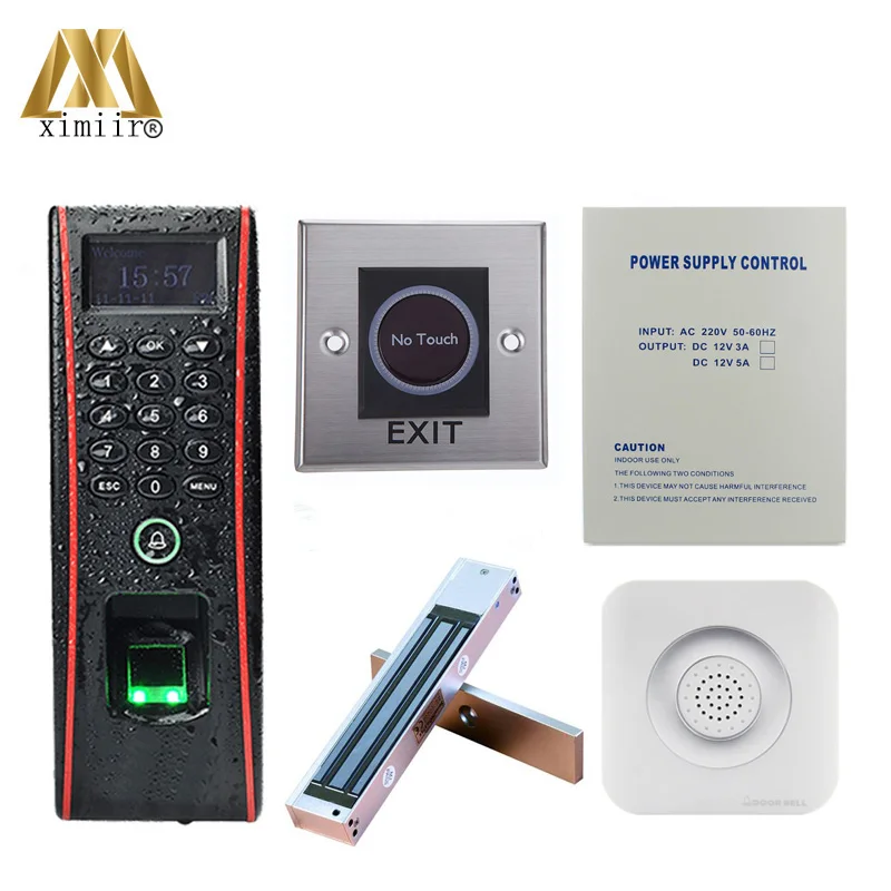 F1700 система контроля доступа по отпечаткам пальцев TCP/IP биометрическая