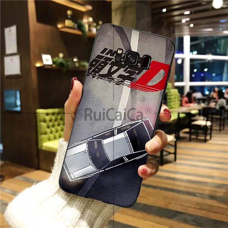 Ruicaica начальный D AE86 цветной умный чехол для телефона чехол для Galaxy S6 edge plus s7 edge s8 plus s9 plus