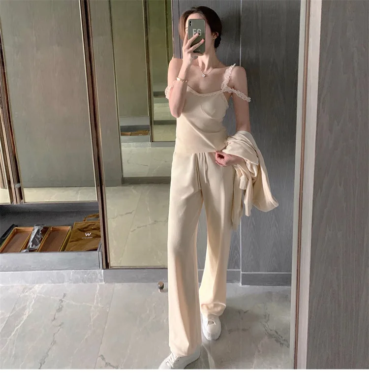 Костюм спортивный женский однотонный из 2 предметов повседневная толстовка с