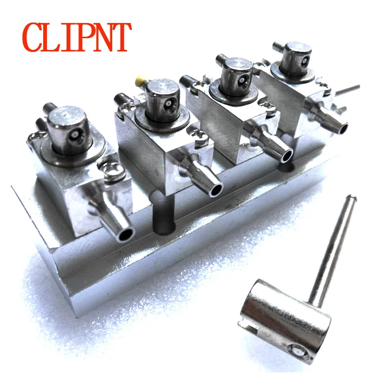 Металлическое трехстороннее устройство для очистки клапана одно бит четыре бита