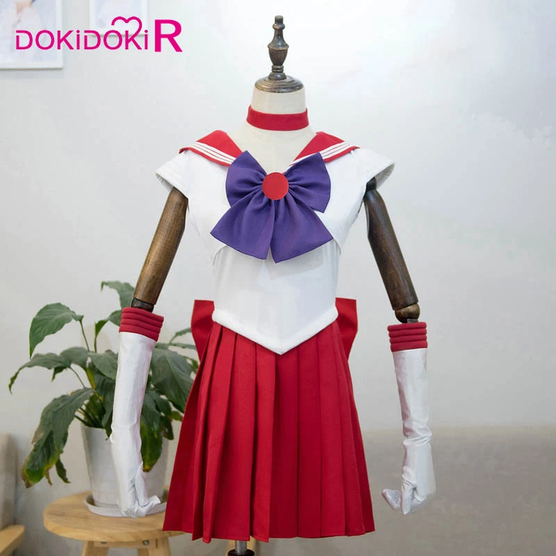 DokiDoki-R аниме косплей костюм женская форма Tsukino Usagi /Mizuno Ami /Hino king/Minako Aino |