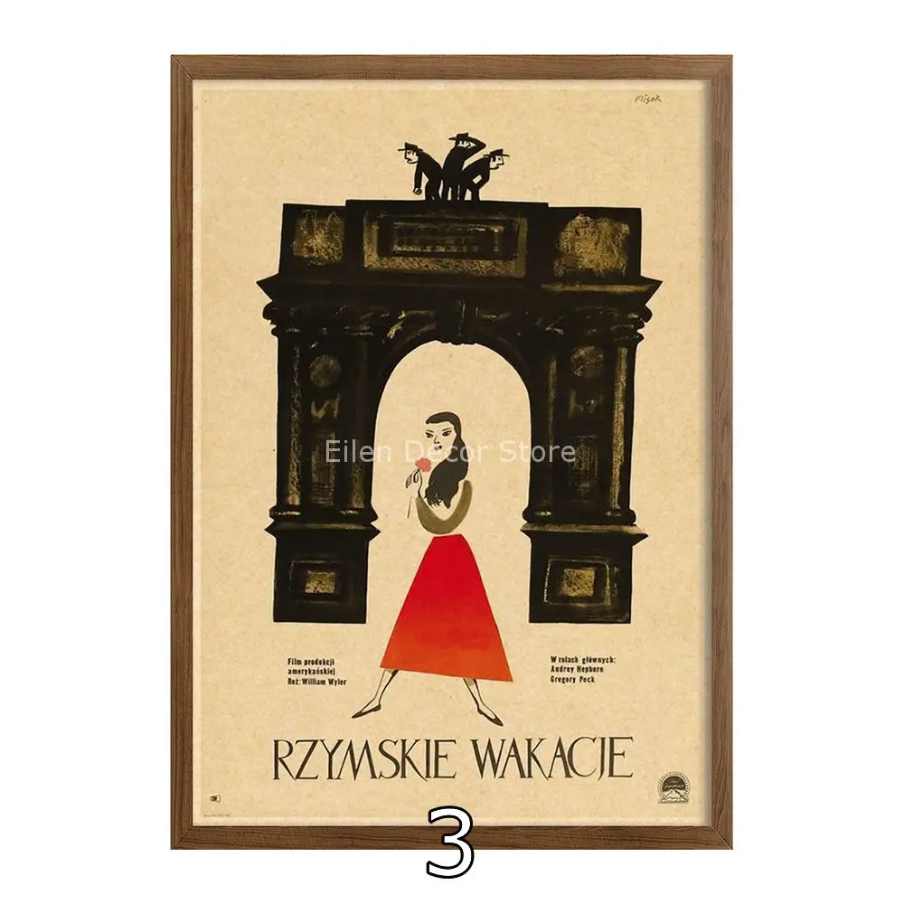 Римские праздничные плакаты Классическая пленка планшетофон современное